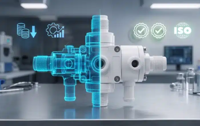 medical device injection molding DFM